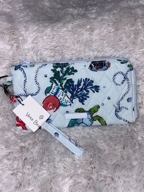 Vera Bradley Anchors Aweigh RFID Tech Wristlet